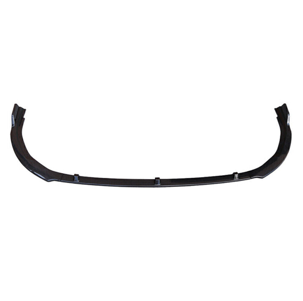 Gloss Black Front Bumper Spoiler Splitter fits Toyota Camry L LE XLE 2018 2019