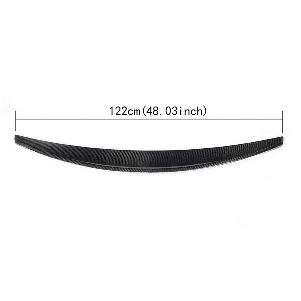 Carbon Fiber Look Rear Trunk Spoiler fits Maserati GT Gran Turismo Coupe 2007-13