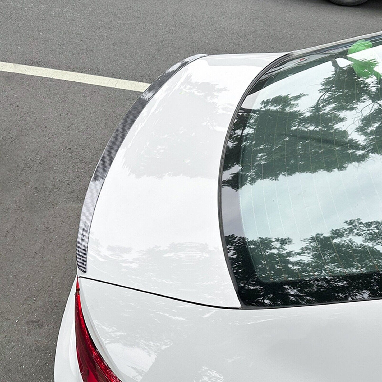 Rear Spoiler Lip Roof Wing fits Audi A3 S3 8V Sedan 2014-2020 CB LOOK