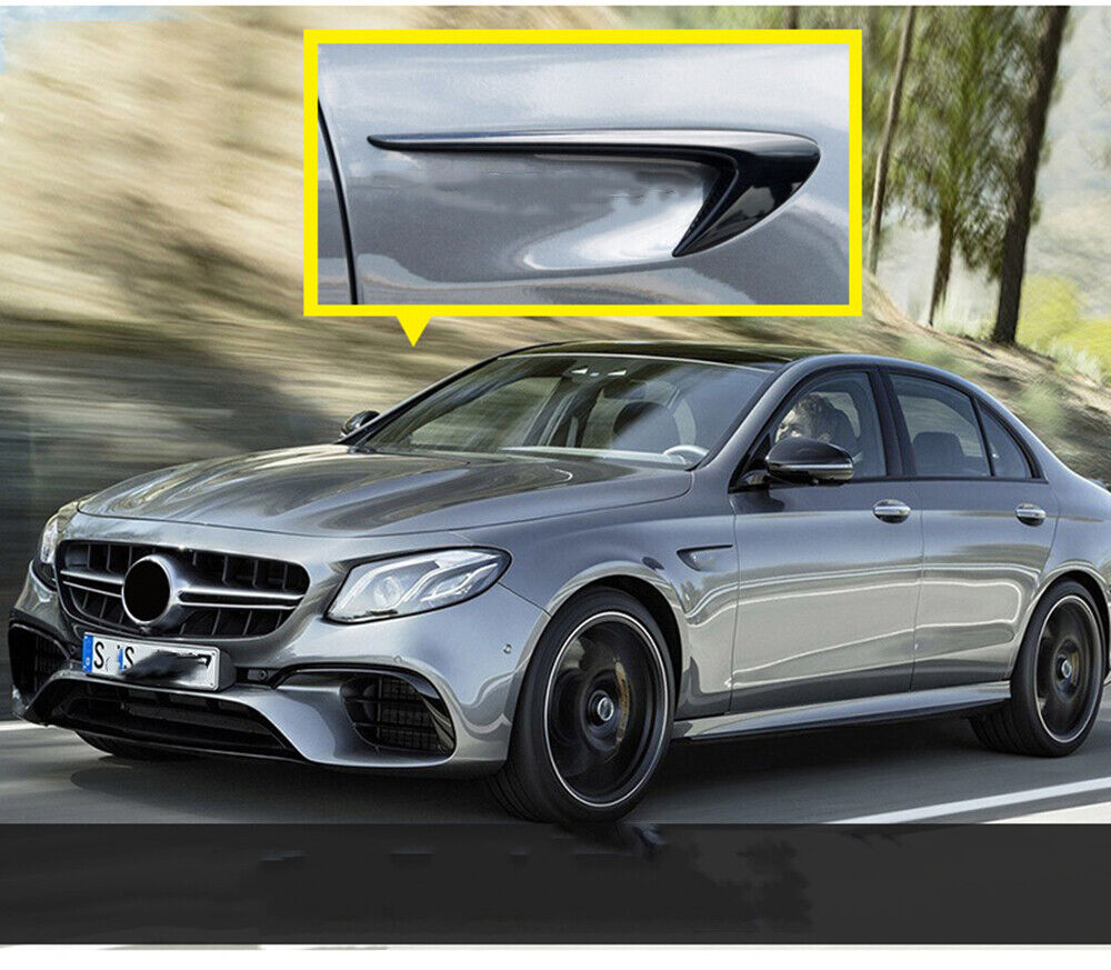 Side Air Vent Decorative Trim Cover fits Mercedes Benz W205 W204 C/E/S Class BLK