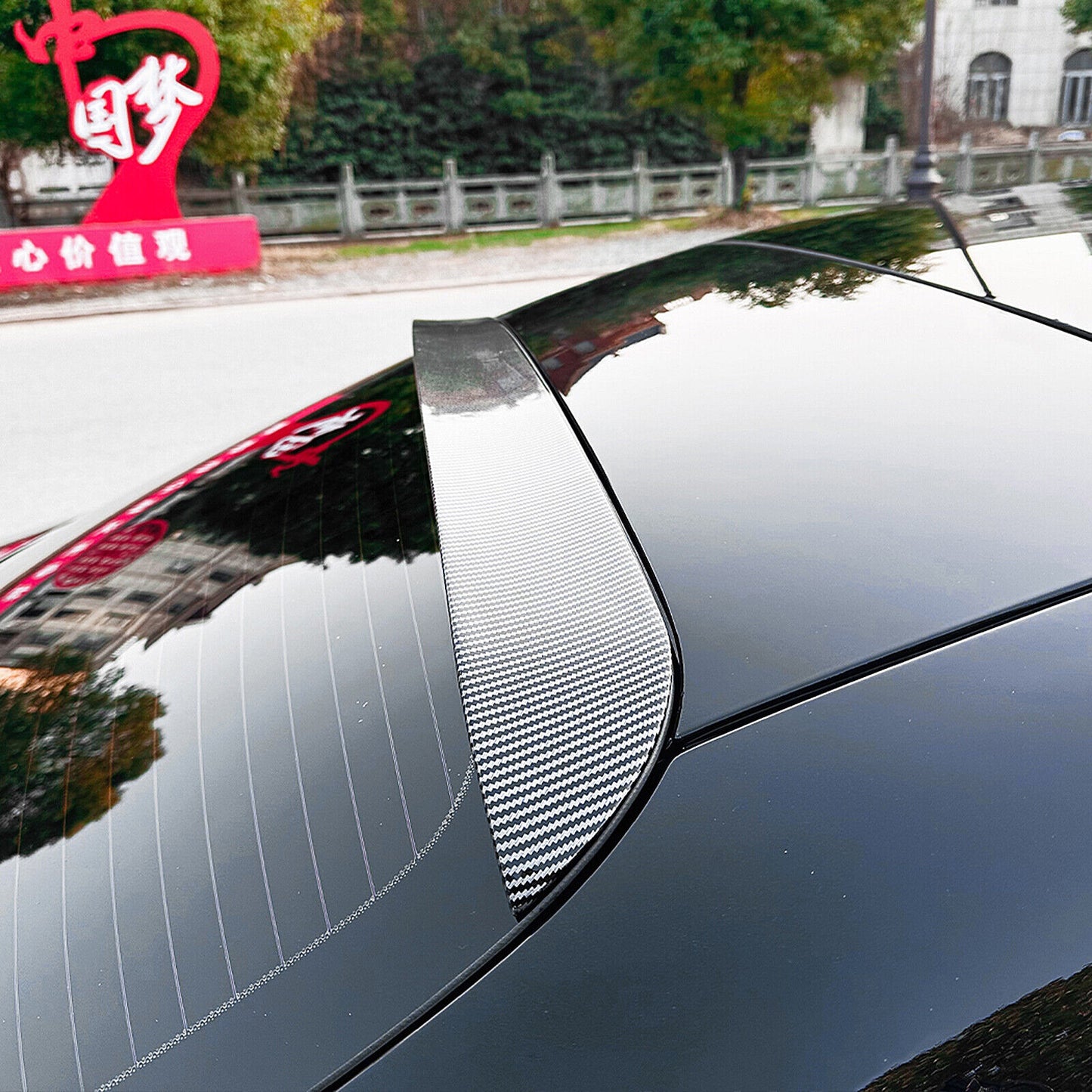 Rear Trunk Spoiler Roof Lip fits Mercedes E Class W214 E260 E300 2024 CB Look