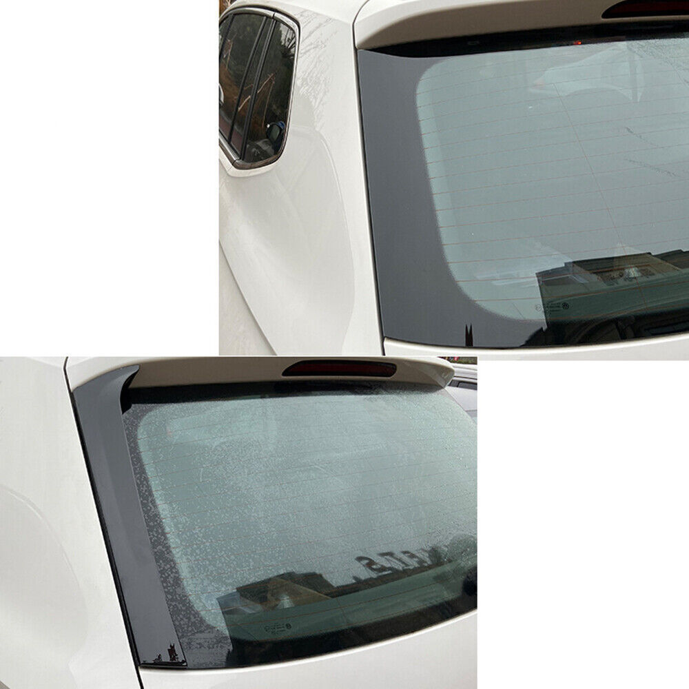 Rear Window Side Spoiler Canard Splitter Trim fits VW Tiguan MK2 2017-2020 Black