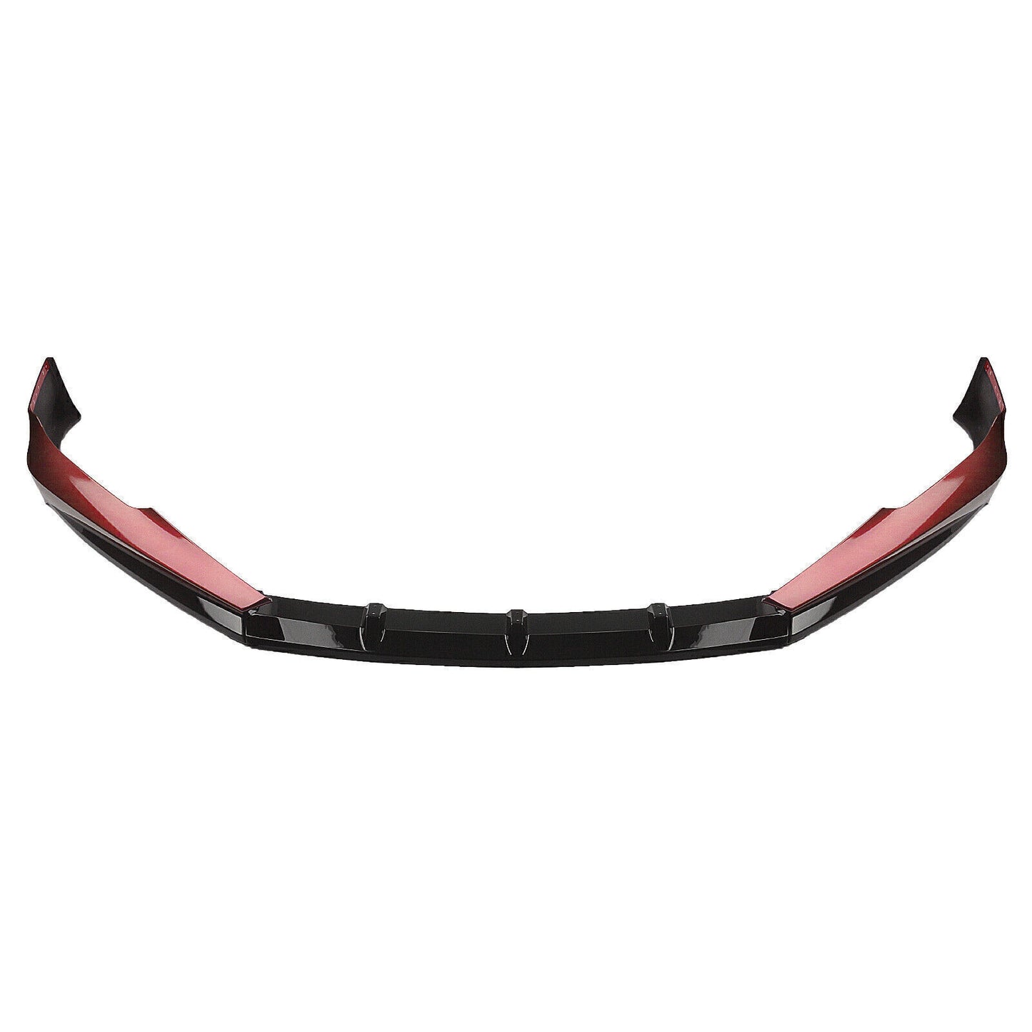 Red Front Bumper Spoiler Lip Splitter Kit fits Honda Accord 2021 2022 AKASAKA