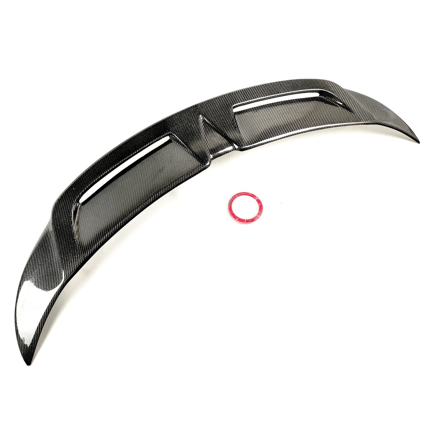 Rear Trunk Spoiler Wing Lip fits Tesla Model Y 2020 - 2023 Real Carbon Fiber