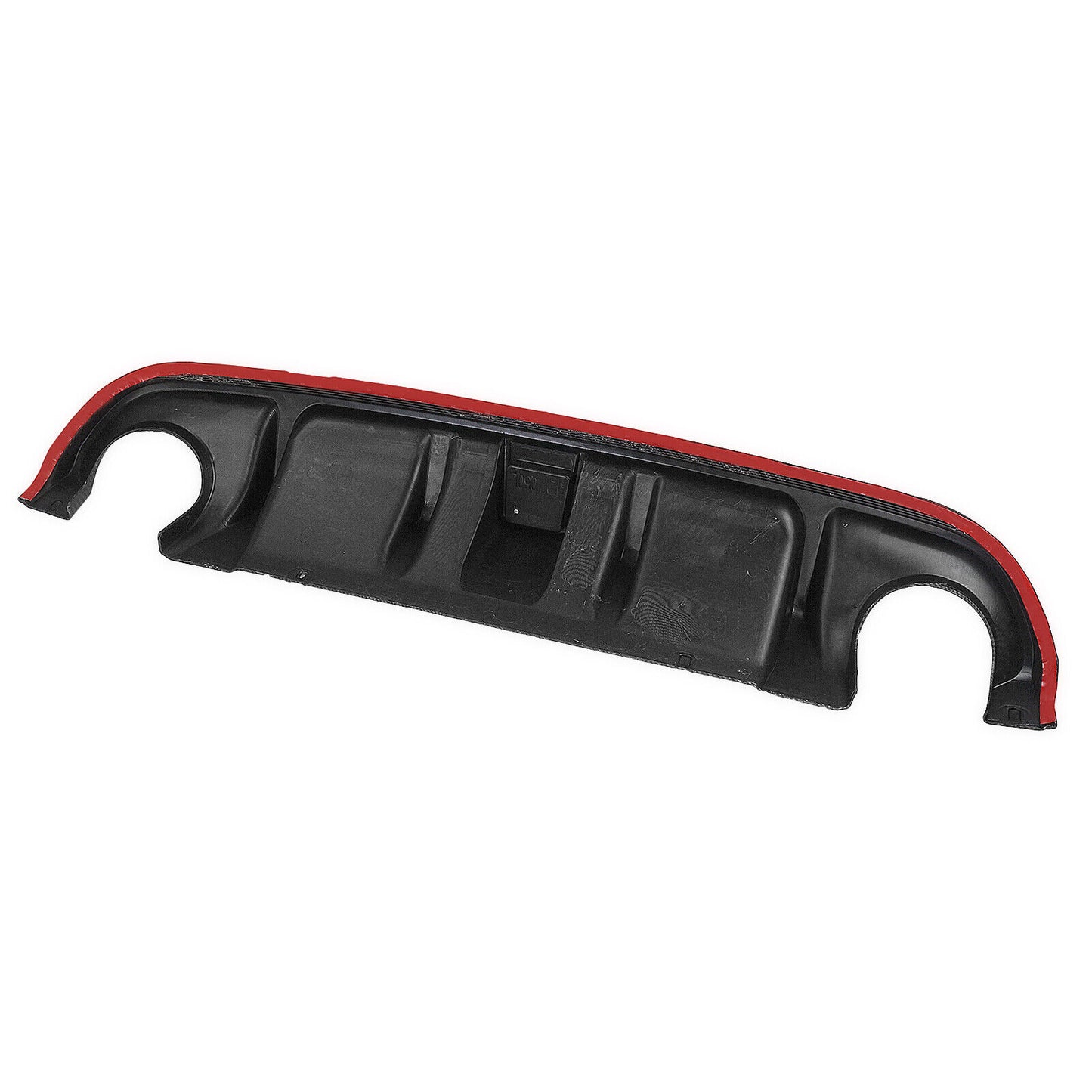 Carbon Fiber Look Rear Bumper Diffuser Lip fits Infiniti Q50 2014-17 2015 W/Light