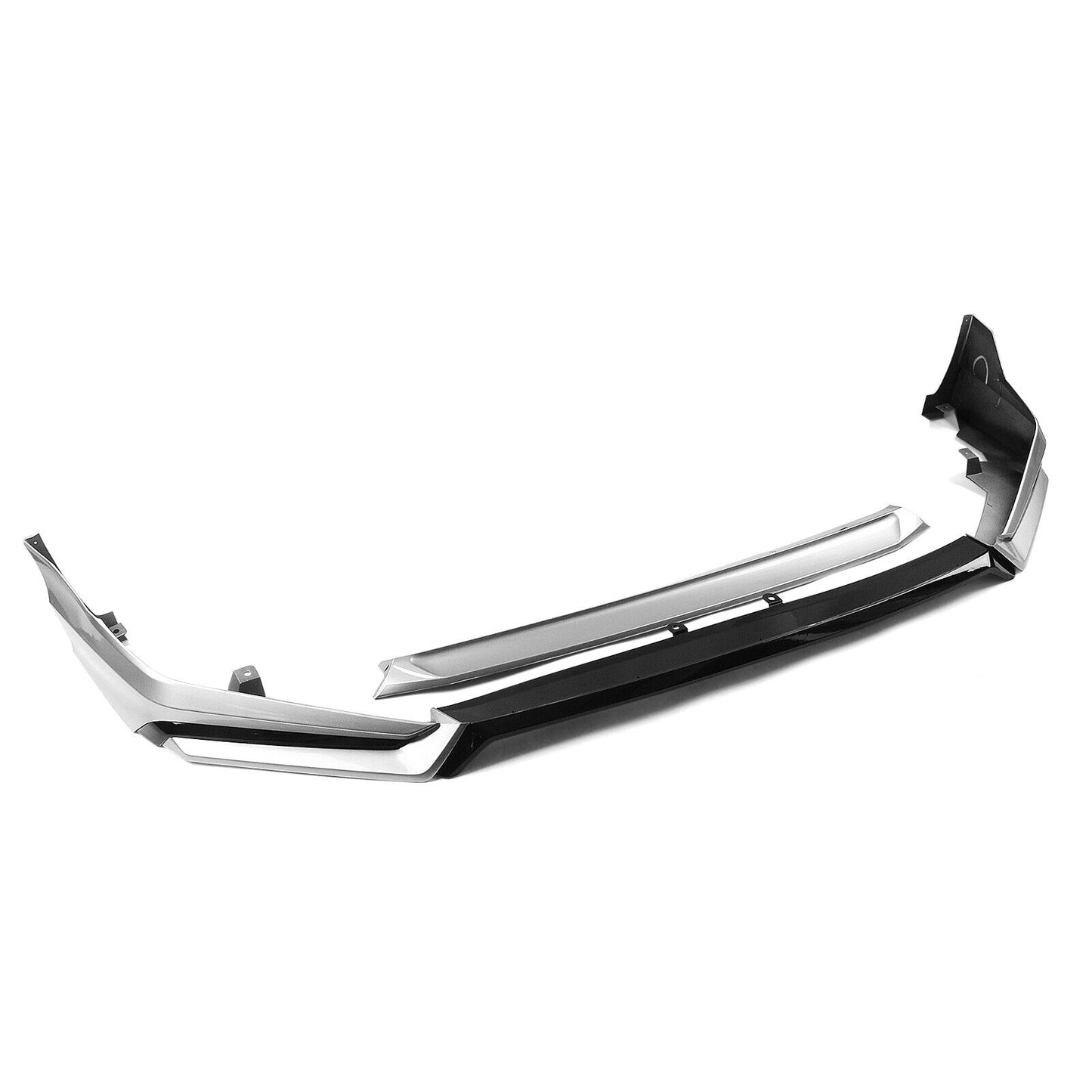 Silver Front Bumper Spoiler Lip Kit fits Honda Civic 2022-2024 All Models YOFER