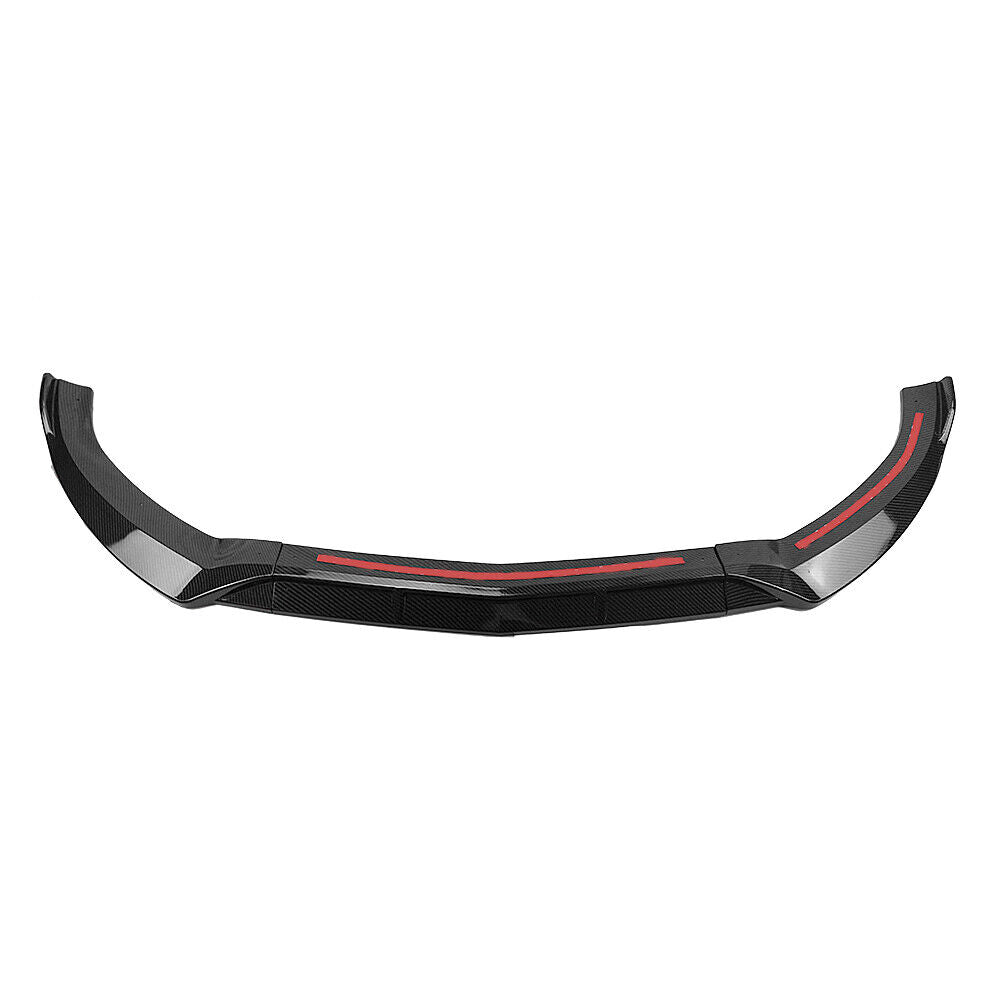 Front Bumper Spoiler Splitter fits 2015-2018 Mercedes Benz C Class W205 Sport