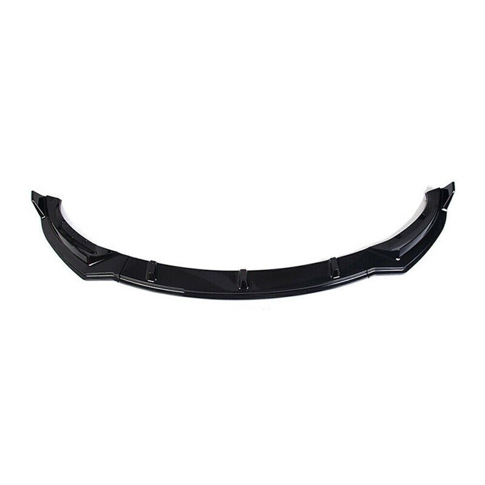 Glossy Black Front Bumper Spoiler Lip Body Kit fits 2017 2018-2023 Tesla Model 3