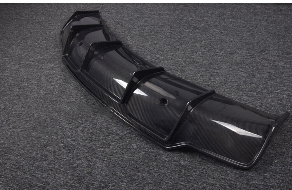 Rear Bumper Diffuser+Trunk Spoiler Lip fits Tesla Model 3 Sedan 2017-2023 2018