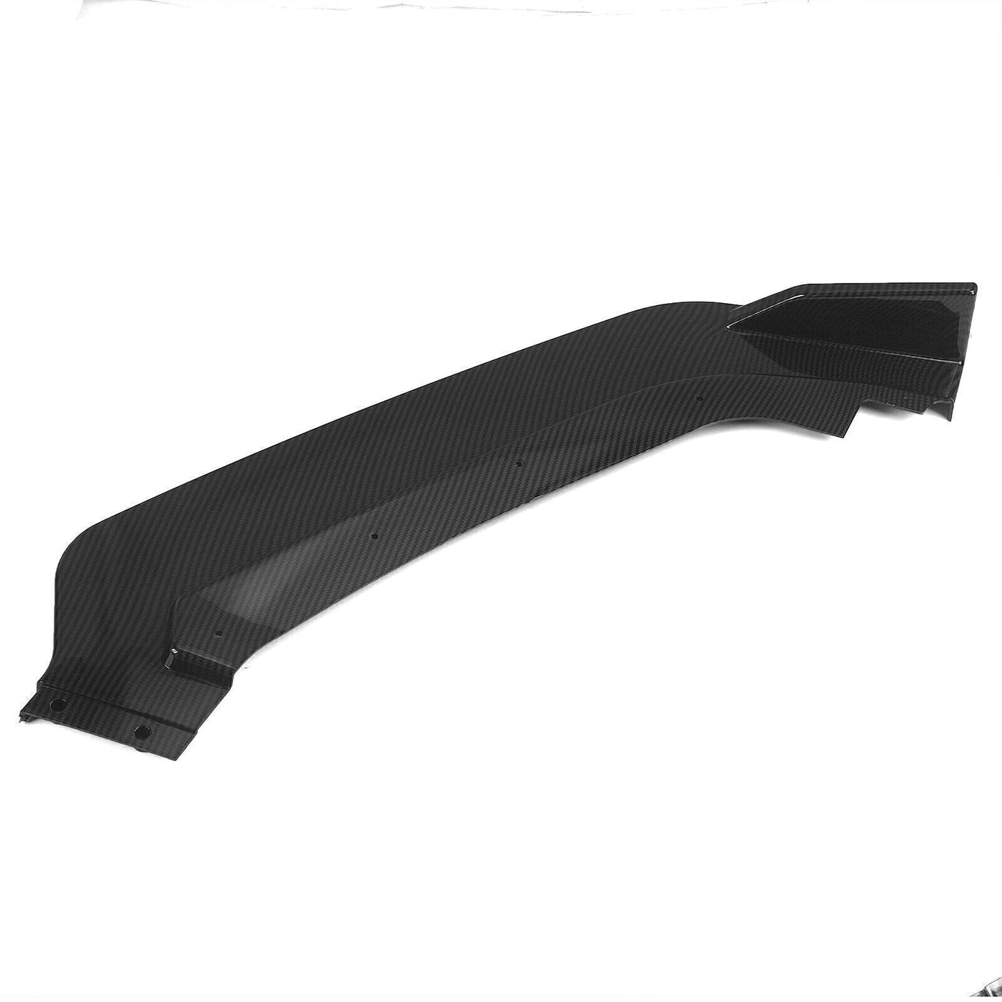 3pcs Front Bumper Spoiler Lip Kit fits Infiniti Q60 2017-2022 Carbon Fiber Style
