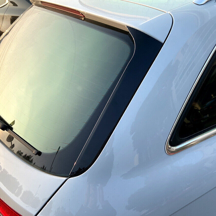 Rear Window Side Spoiler Canard Splitter Trim fits Audi A4 B8 Allroad Avant 09-16