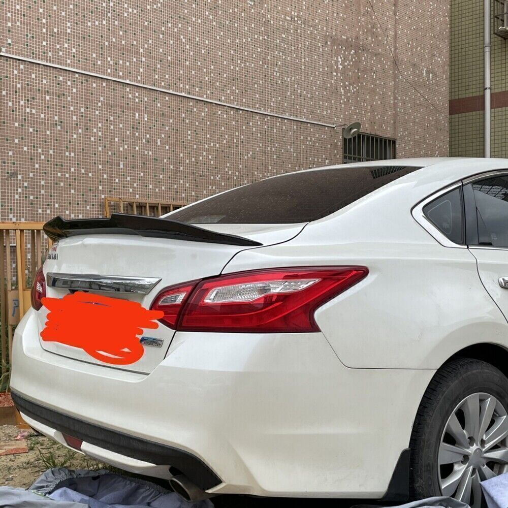 Real Carbon Fiber Rear Trunk Spoiler Wing Lip fits Nissan Altima 2016-2019 PSM