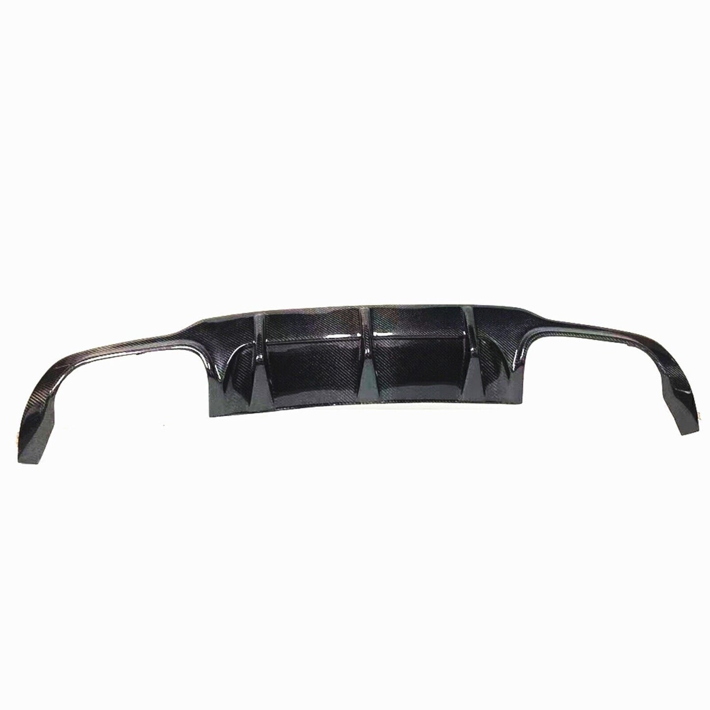 fits Benz W204 C63 AMG 2012 2013 2014 Carbon Fiber Rear Bumper Diffuser Lip