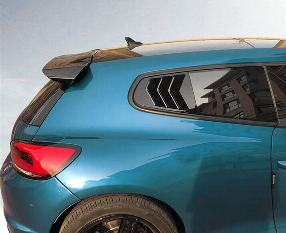 Rear Spoiler Extension Cap Wing fits VW Scirocco MK3 R Facelift 2014-2019 2015 16