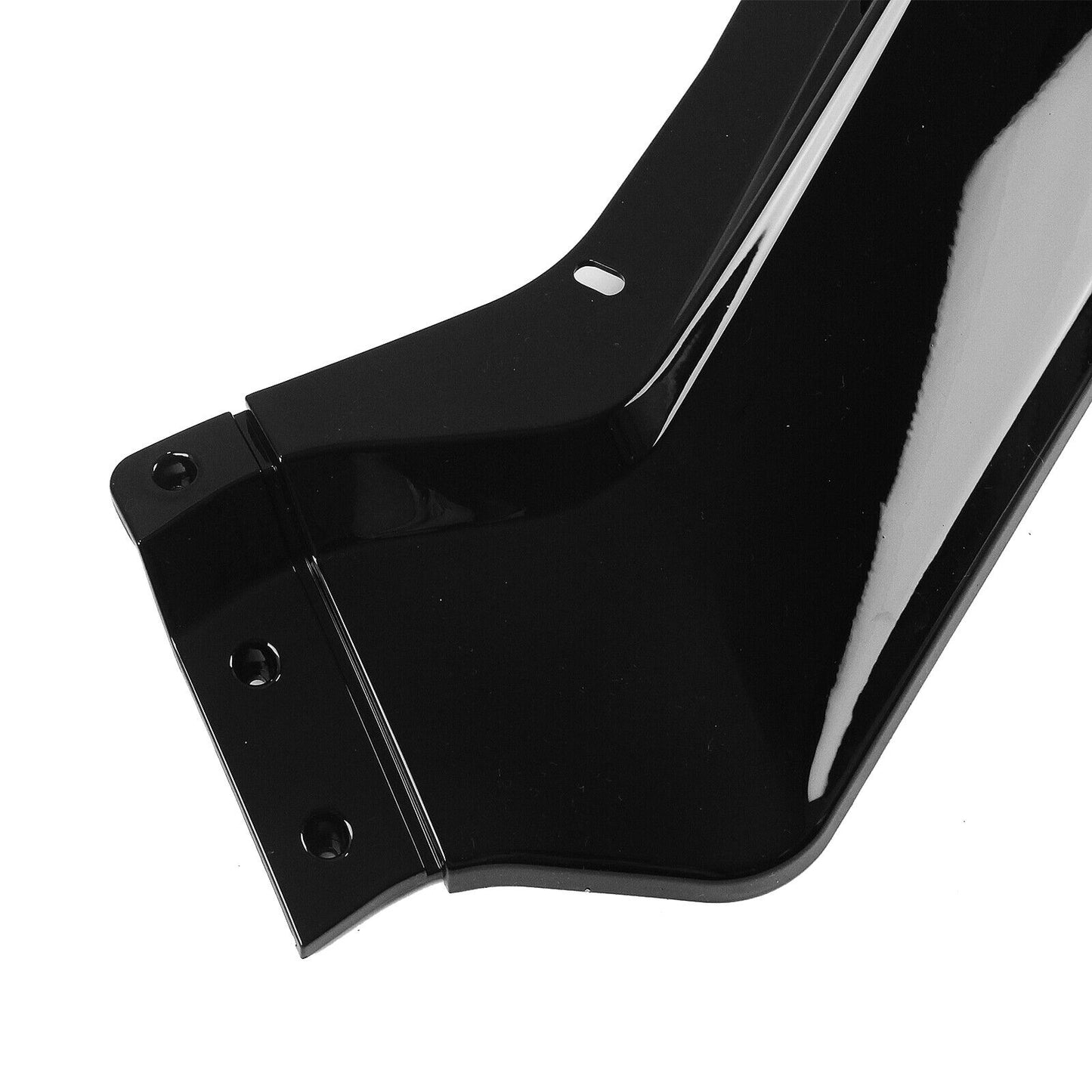 7PCS Front Bumper Spoiler Lip fits Chevy Corvette C8 Z51 2020-2024 Gloss Black