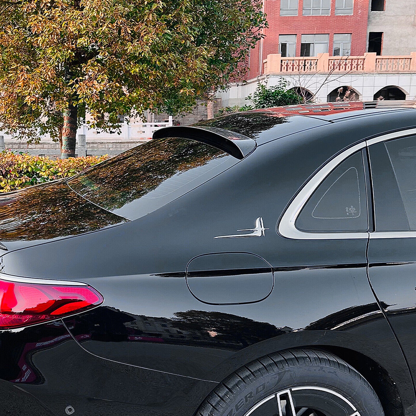 Rear Trunk Spoiler Roof Lip fits Mercedes E Class W214 E260 E300 2024 CB Look