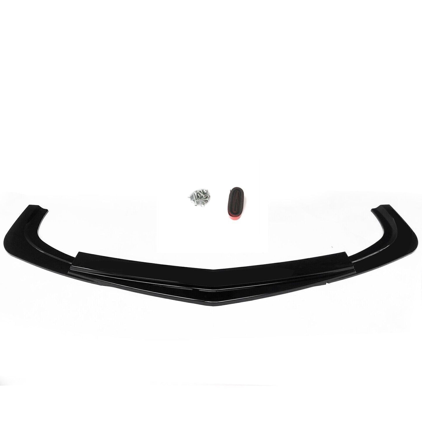 Gloss Black Front Bumper Spoiler Splitter fits Benz 2012-2014 C Class W204 C63