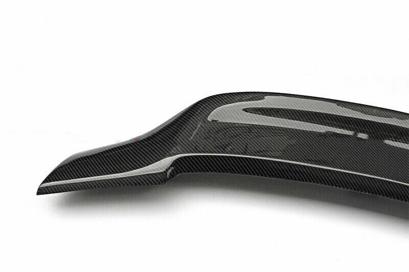 Carbon Fiber Rear Spoiler Trunk Wing Lip fits 2008-14 Benz W204 R Style AMG Sedan
