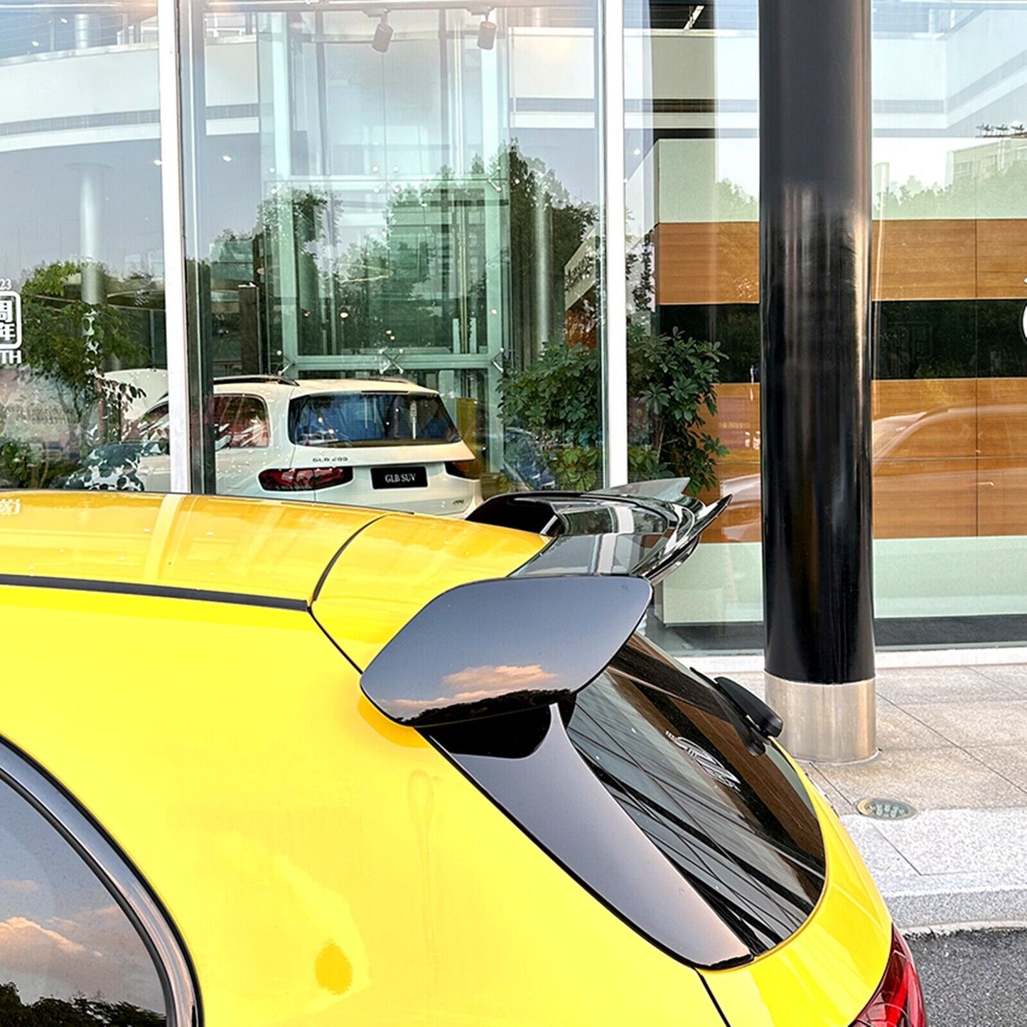 Gloss Black Rear Trunk Spoiler Lip Wing fits Benz A Class W177 19-22 A35 A45 AMG