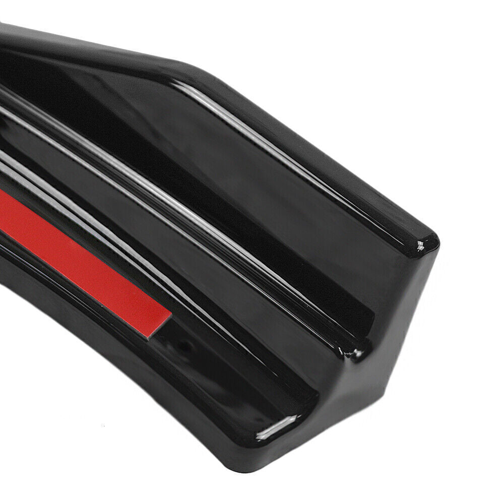 Gloss Black Front Bumper Spoiler Splitter Lip fits Honda Accord 10th JDM Sport