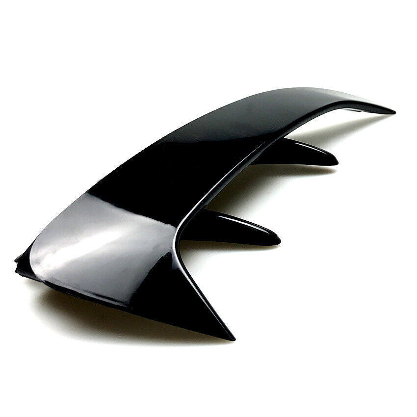 Black Rear Canard Air Vent Trim fits 2018-22 Mercedes Benz A class W177 Hatchback