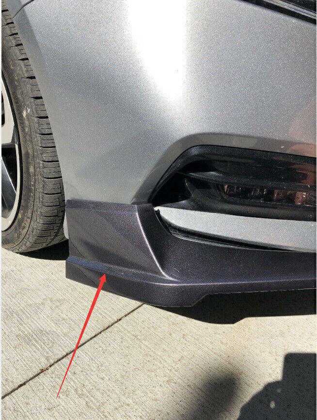 Front Bumper Surround Molding Spoiler Trim Gray fits Honda Accord 2018 2019