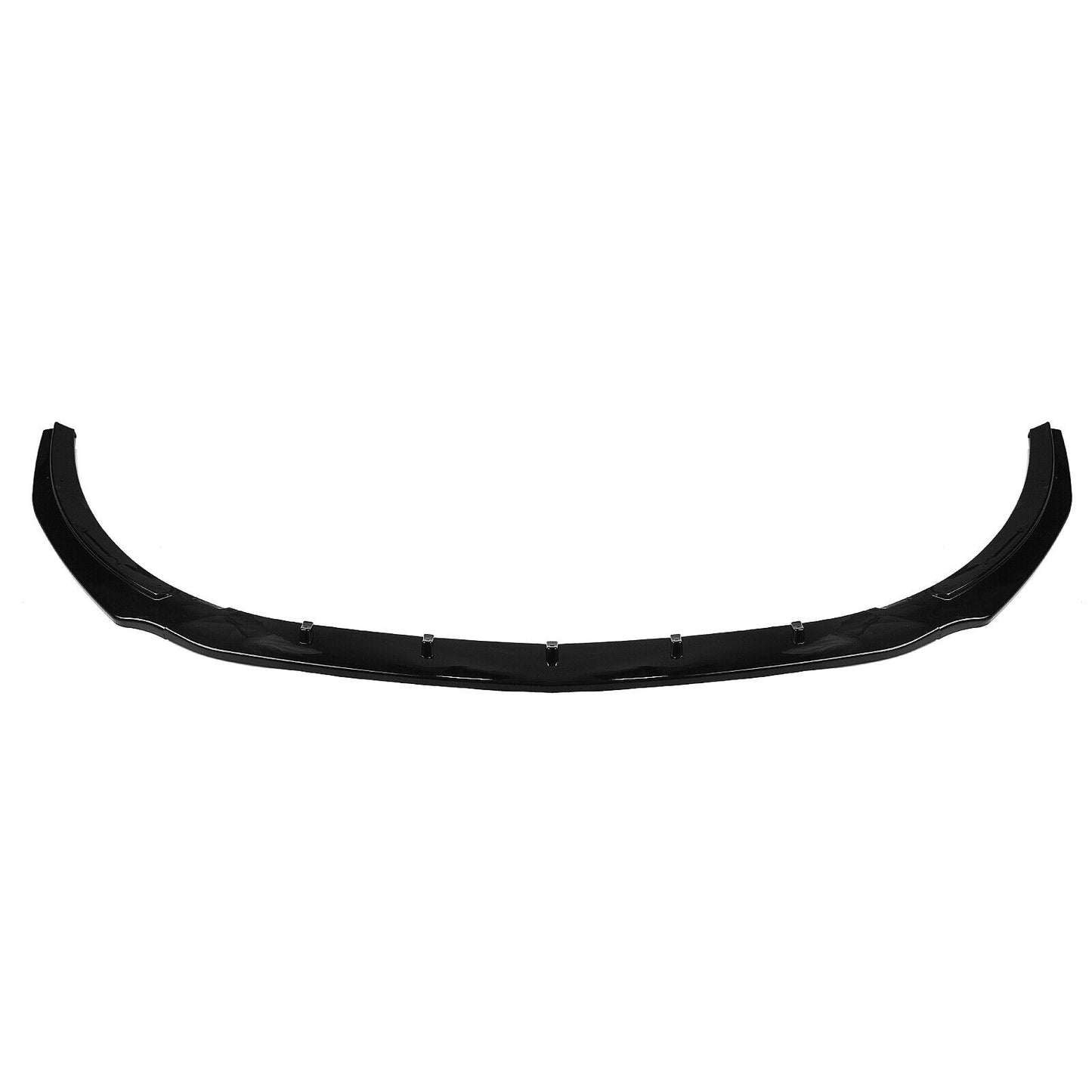 1Set Front Bumper Spoiler Lip fits Benz CLA W117 CLA45 AMG 2017-2019 Sport Black