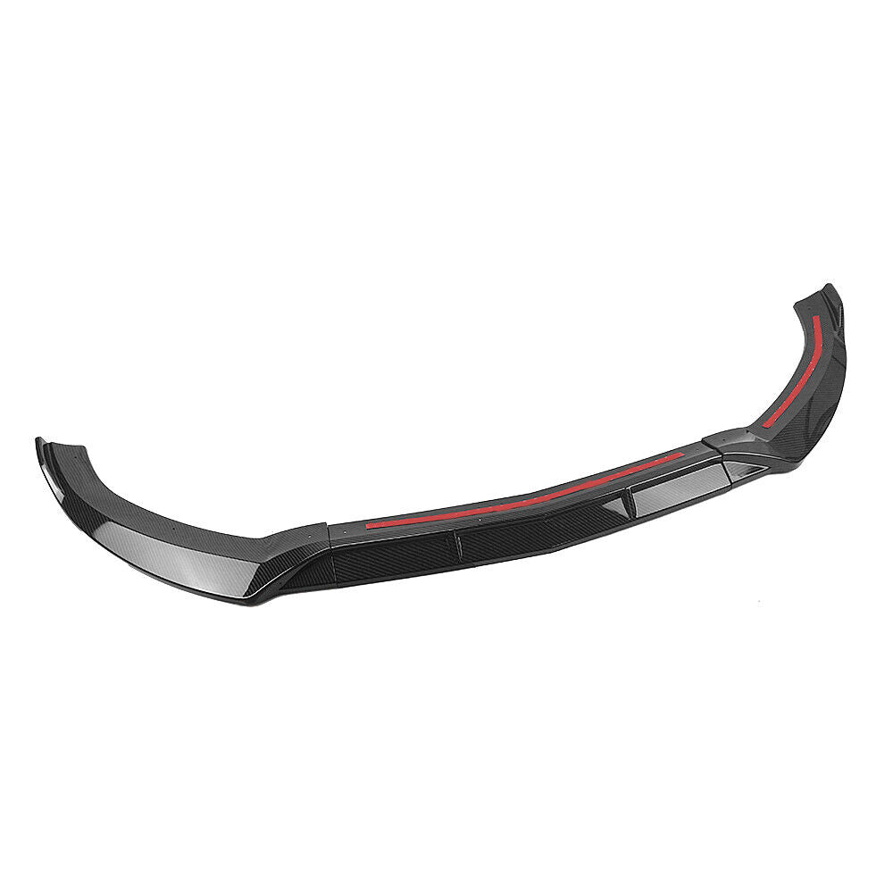 Front Bumper Spoiler Splitter fits 2015-2018 Mercedes Benz C Class W205 Sport