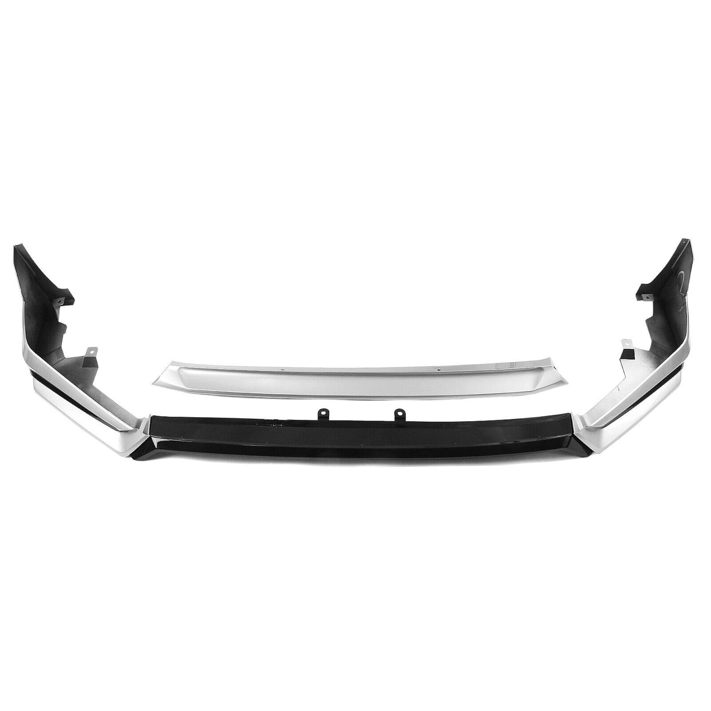 Silver Front Bumper Spoiler Lip Kit fits Honda Civic 2022-2024 All Models YOFER