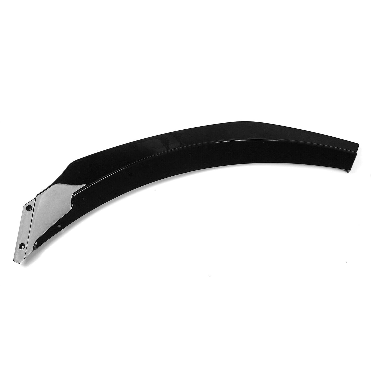 1Set Front Bumper Spoiler Lip fits Benz CLA W117 CLA45 AMG 2017-2019 Sport Black