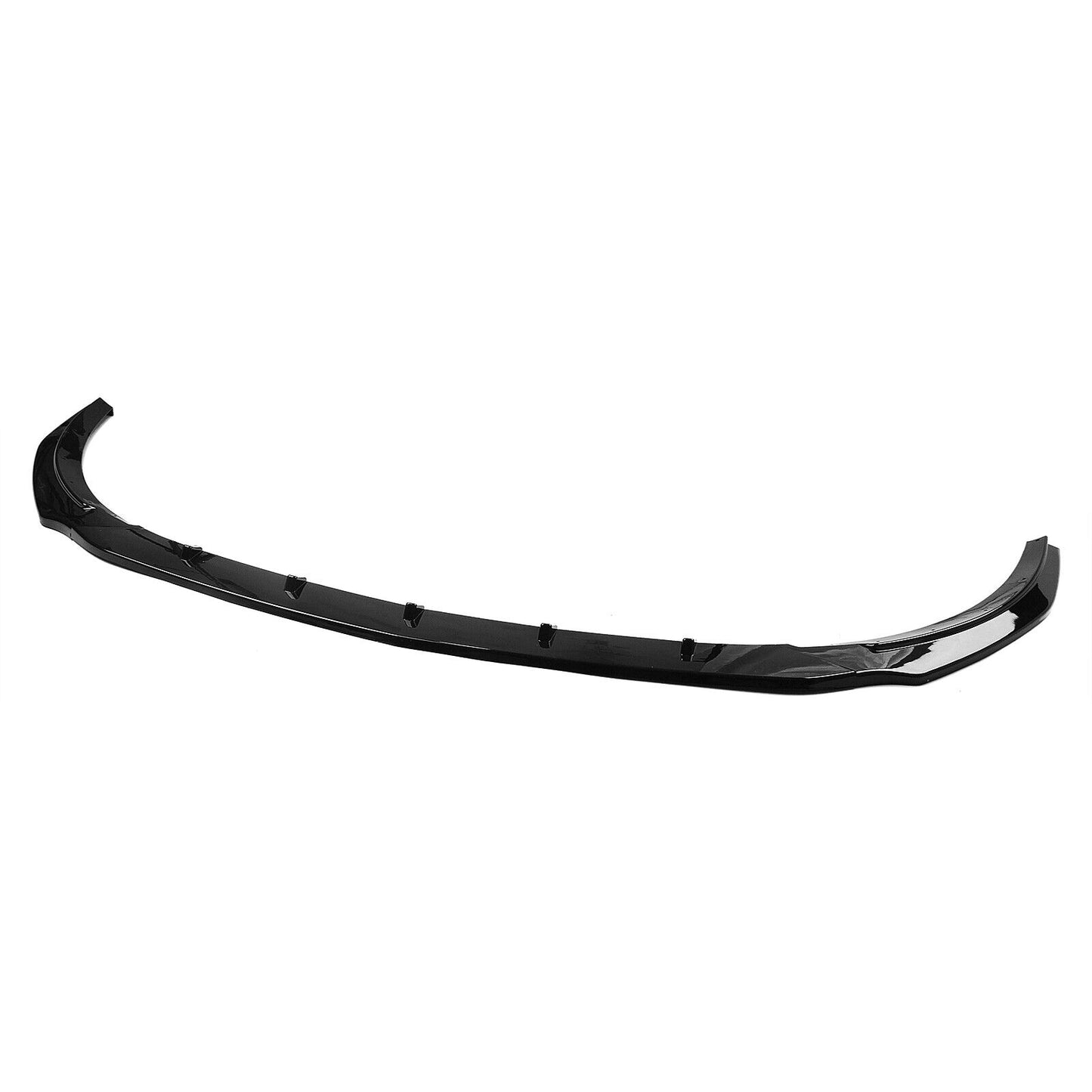 1Set Front Bumper Spoiler Lip fits Benz CLA W117 CLA45 AMG 2017-2019 Sport Black