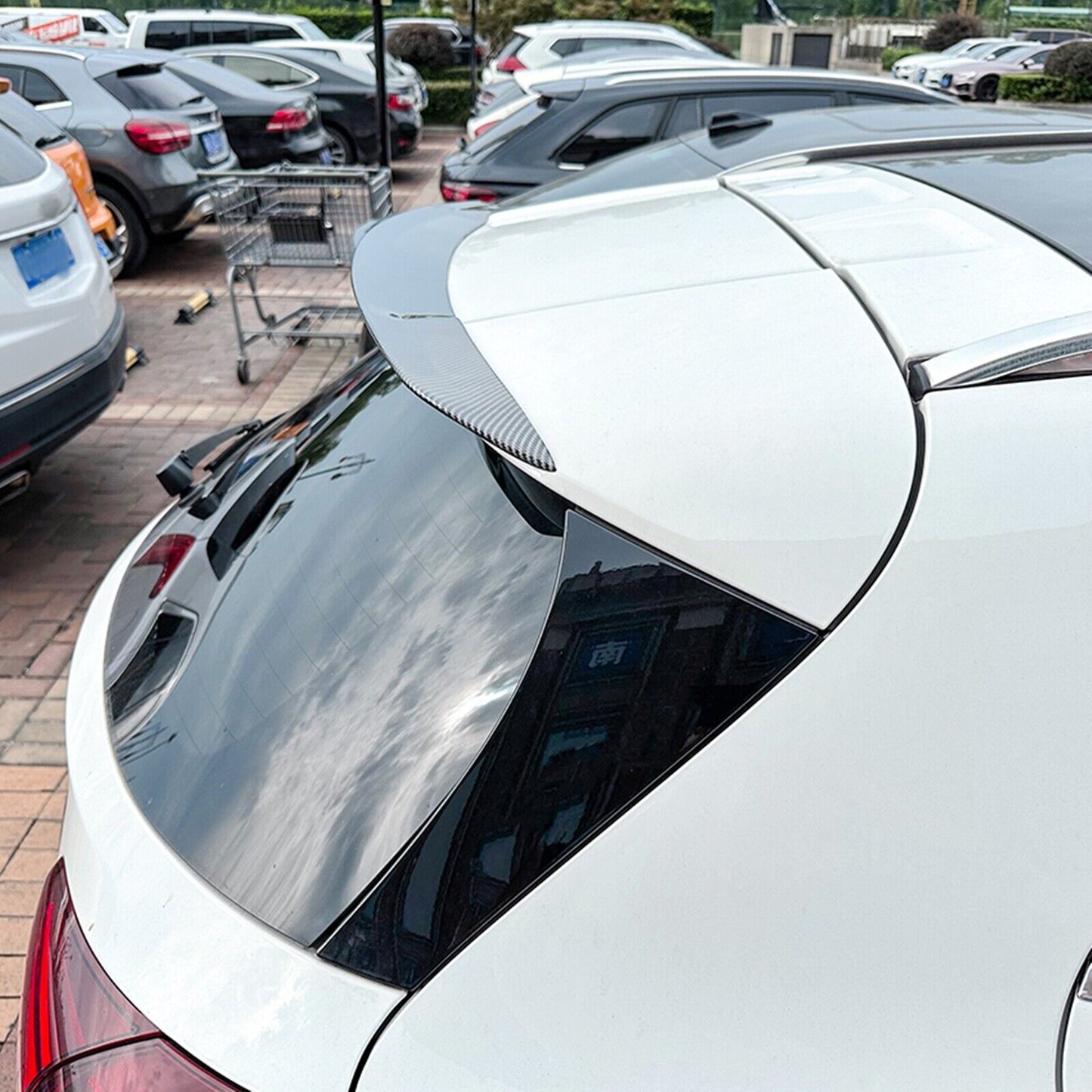 Rear Trunk Spoiler Lip Wing fits Benz X156 GLA180 GLA200 GLA45 AMG 14-19 CB Look