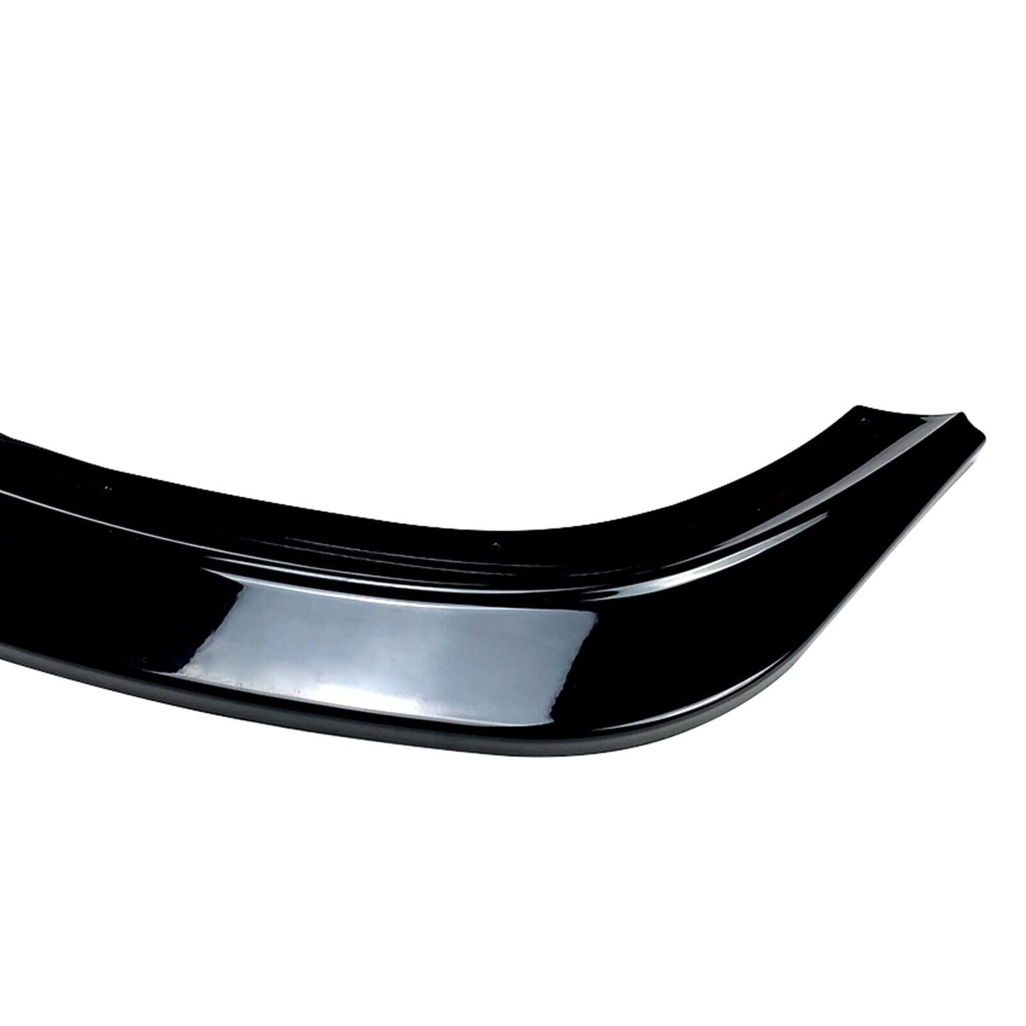Gloss Black Front Bumper Spoiler Lip fits Volkswagen ID.3 2019-2022 2020 2021