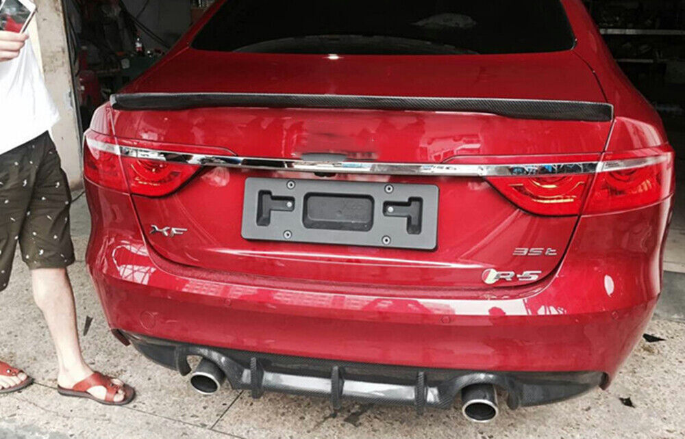 Rear Trunk Spoiler Wing Lip fits 2016 2017-2018 Jaguar XF Spoiler X260