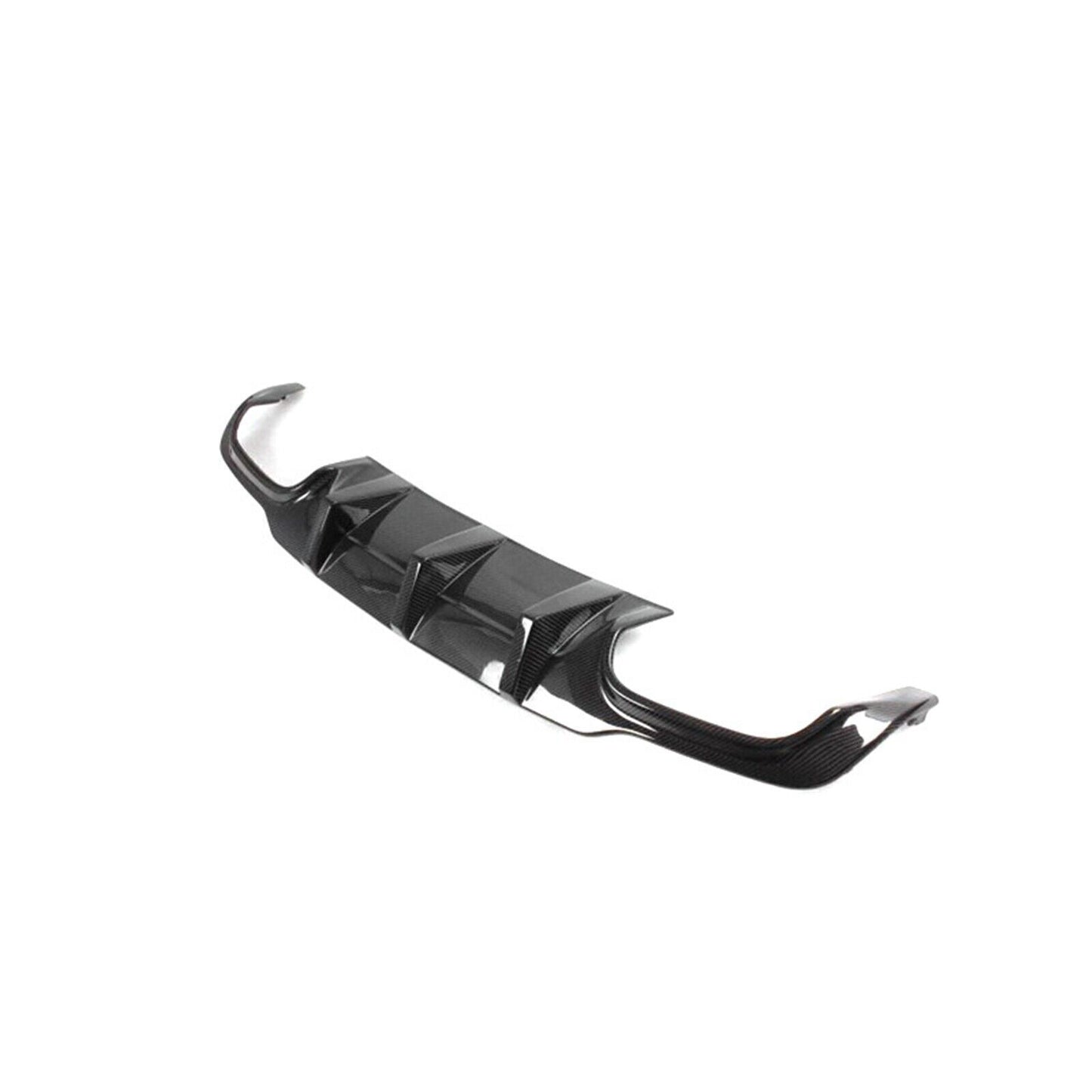 fits Benz W204 C63 AMG 2012 2013 2014 Carbon Fiber Rear Bumper Diffuser Lip