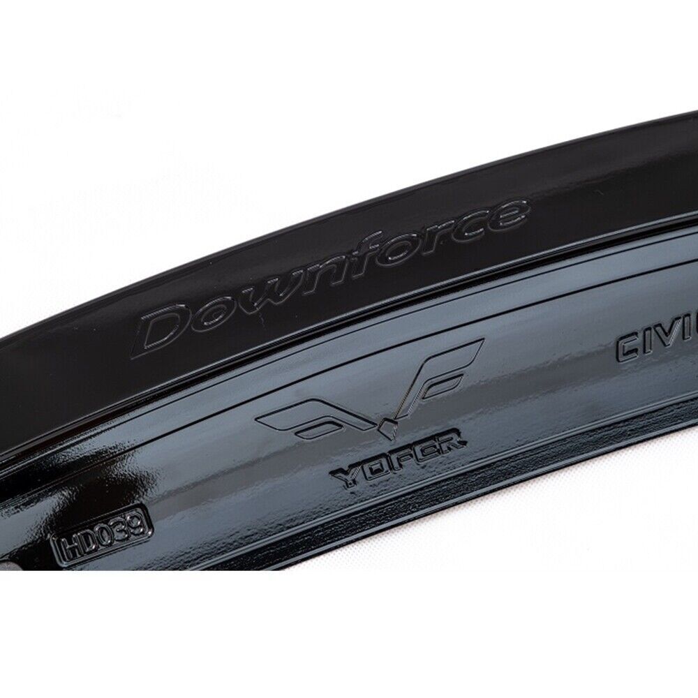 Rear Roof Spoiler Wing Lip Cover fits Honda Civic Hatchback 2020-2021 RED