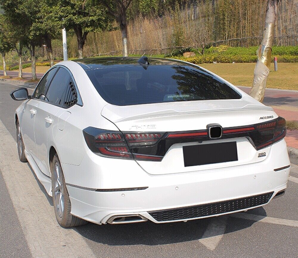 Rear Bumper Diffuser +Side Corner Spat Arpon fits Honda Accord 10th Gen 2018-2022