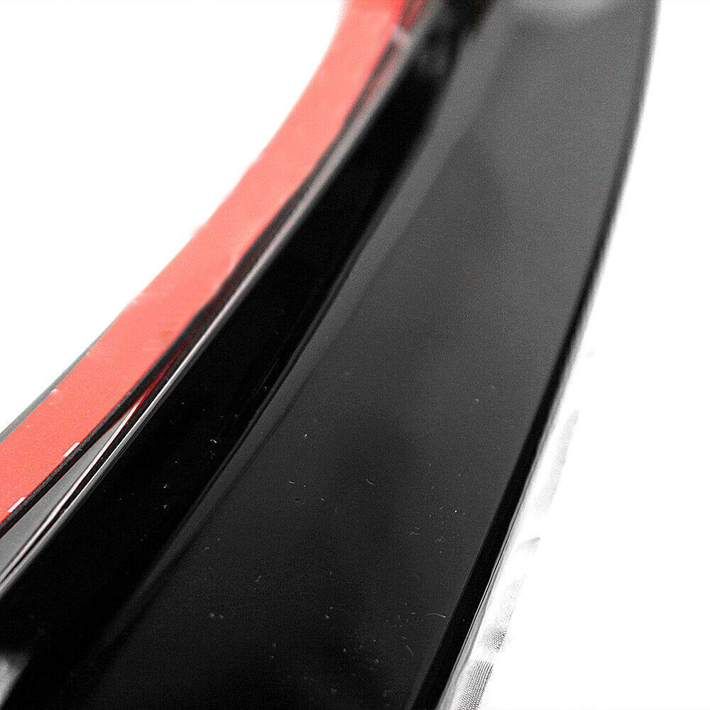 Gloss Black Front Bumper Spoiler Splitter Lip fits Honda Accord 10th JDM Sport