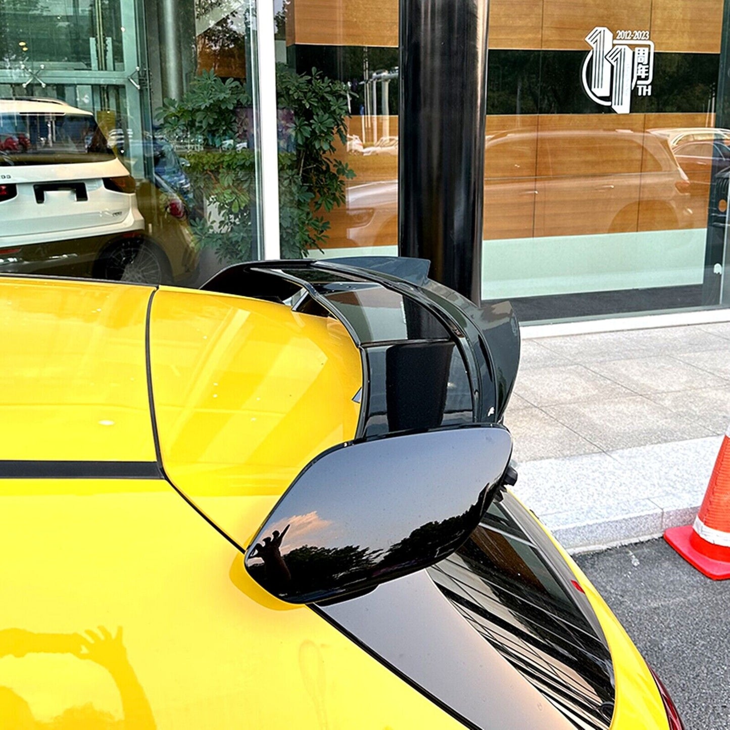 Gloss Black Rear Trunk Spoiler Lip Wing fits Benz A Class W177 19-22 A35 A45 AMG