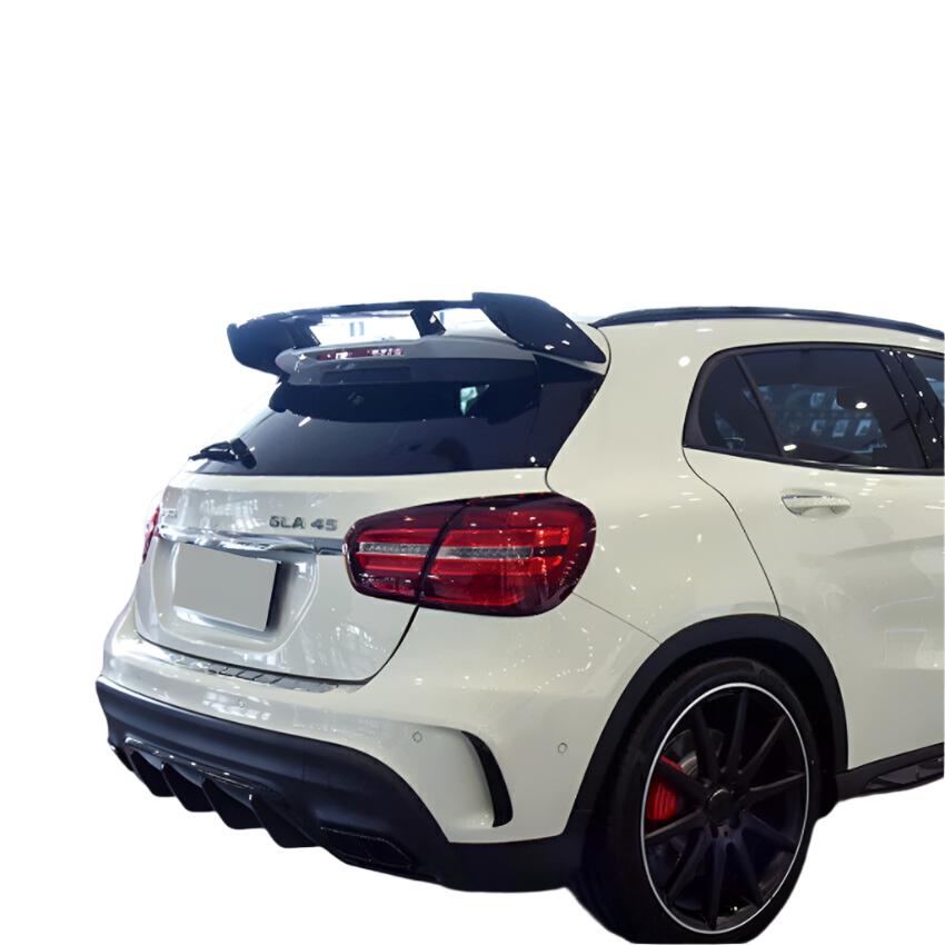 Black Rear Spoiler Wing Kit fits Benz GLA Class X156 GLA180 GLA200 GLA260 AMG