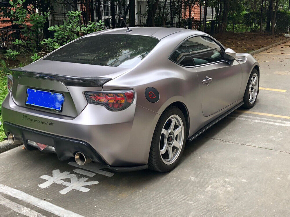 Rear Trunk Spoiler Wing Lip fits Toyota GT86 Subaru BRZ 2013-2017 Carbon Fiber