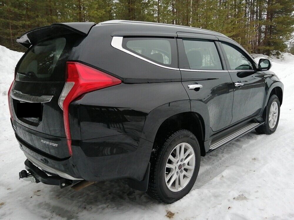 Rear Trunk Spoiler Wing Lip fits 2016-2020 Mitsubishi Pajero Montero Sport Black