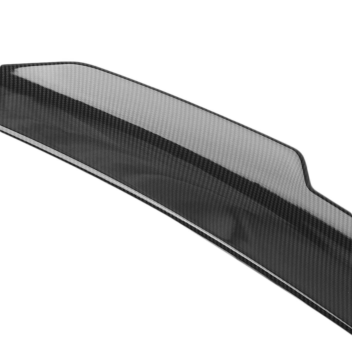 Rear Trunk Spoiler Roof Lip fits Infiniti G37 4Dr Sedan 2007-15 Carbon Fiber Look