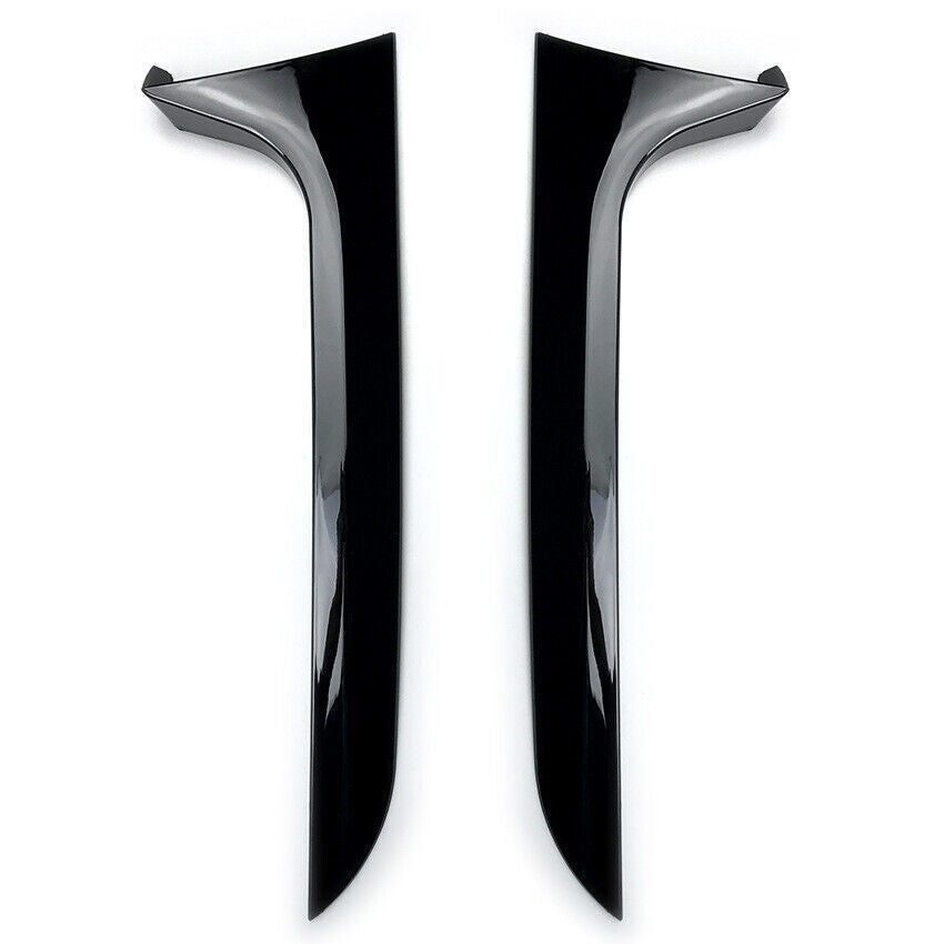 Gloss Black Window Side Spoiler fits Audi A6 C7 Allroad TDI Quattro Avant