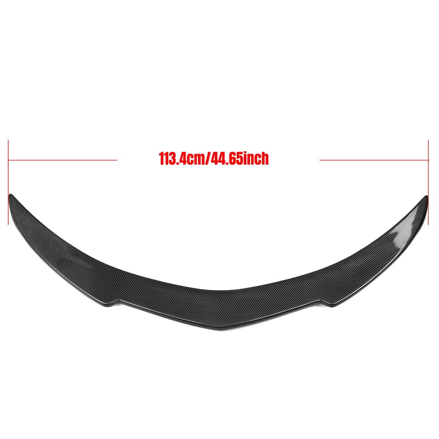 Carbon Look Rear Spoiler Wing Lip Highkick Roof Lid fits Cadillac ATS 2013-2019