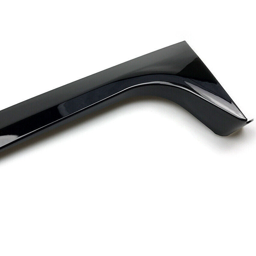 Gloss Black Window Side Spoiler fits Audi A6 C7 Allroad TDI Quattro Avant