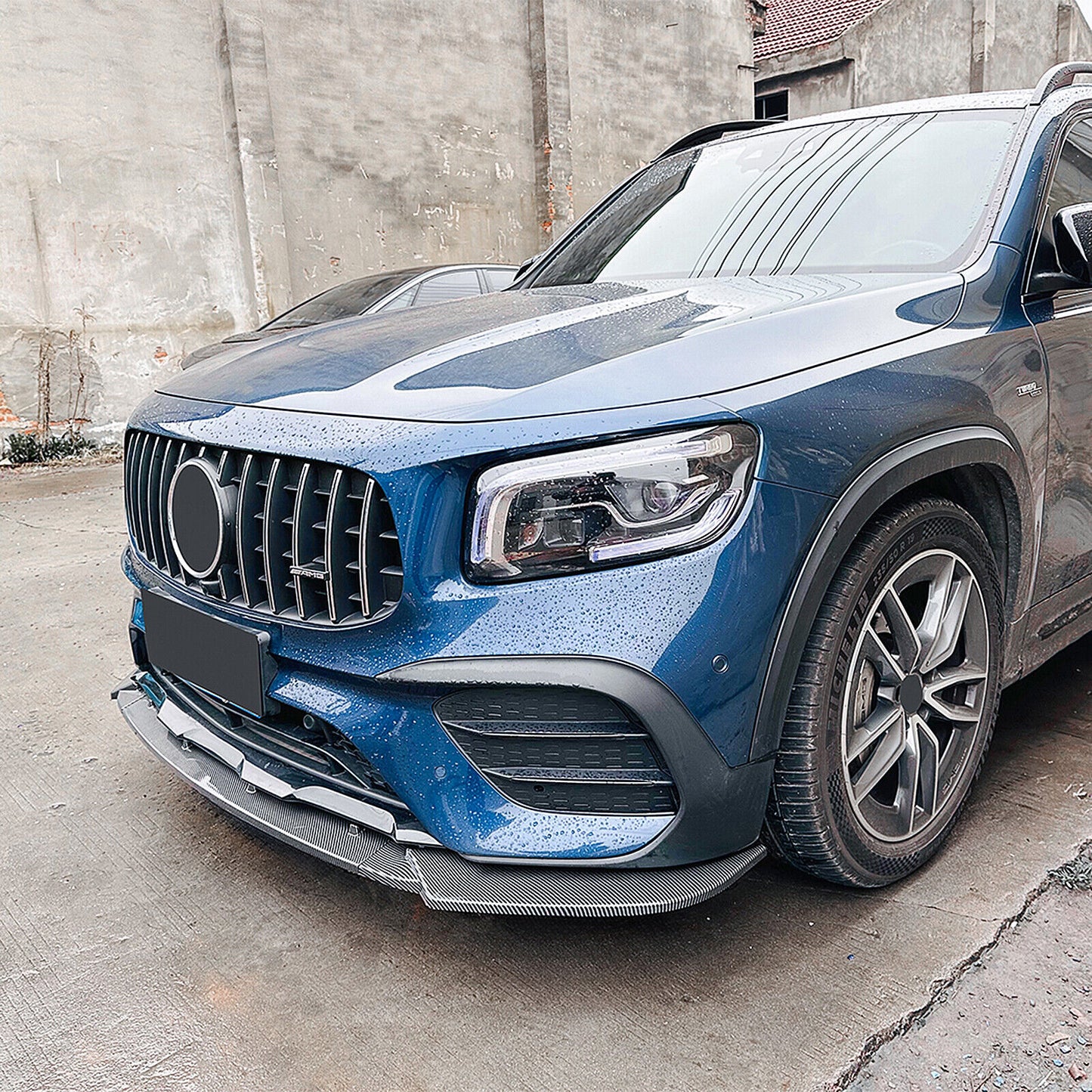 Front Bumper Spoiler Lip Splitter fits Benz GLB180 200 220 35 AMG 20-23 CB Look