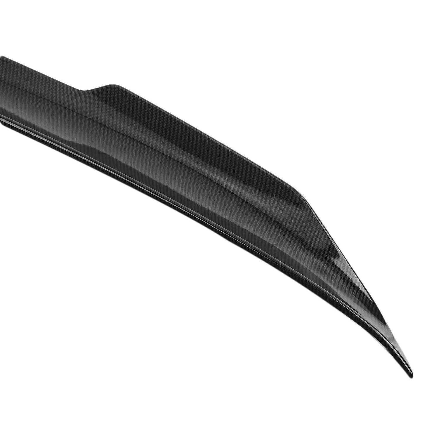 Rear Trunk Spoiler Roof Lip fits Infiniti G37 4Dr Sedan 2007-15 Carbon Fiber Look