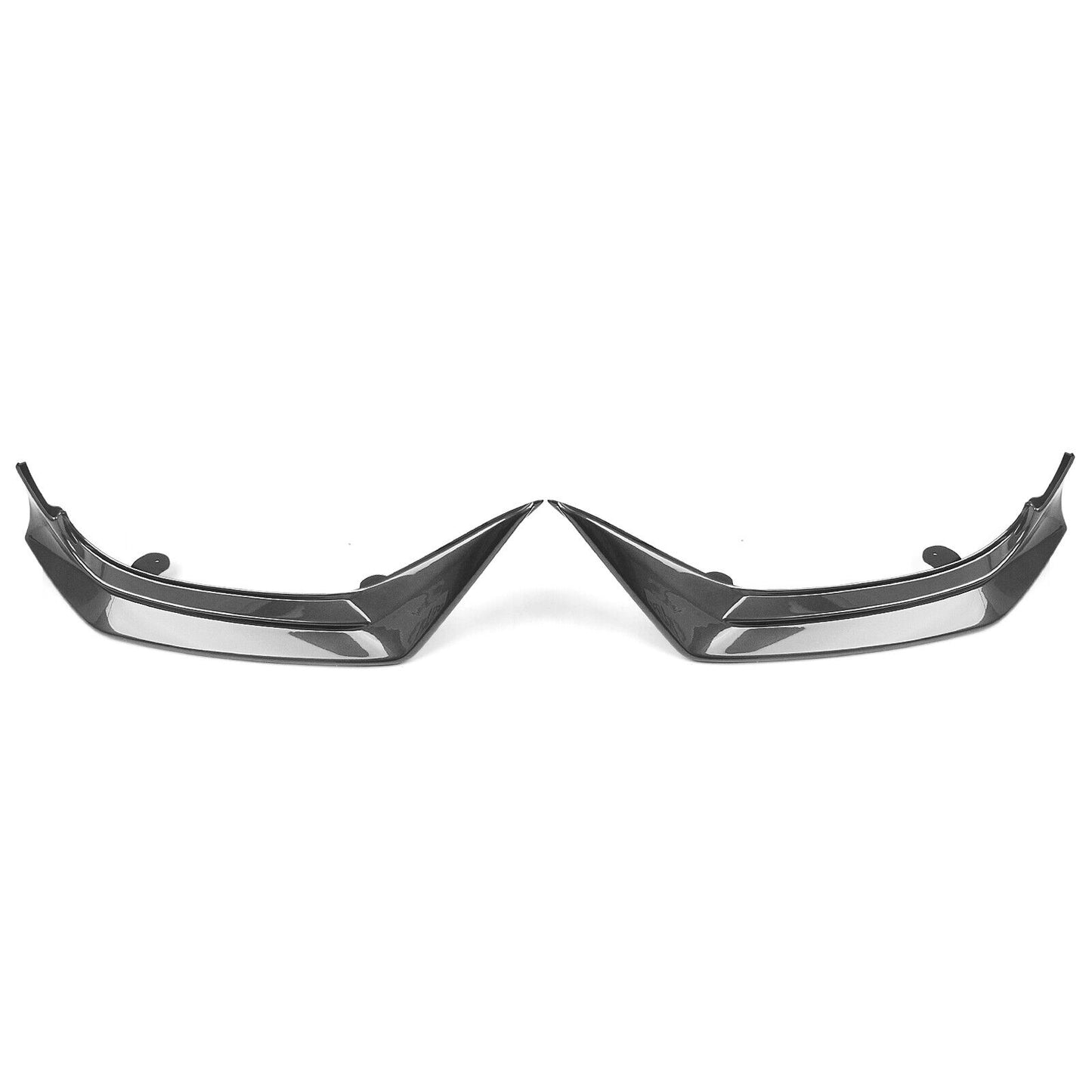 Front Bumper Spoiler Lip Kit Side Cover Grey fits Benz C W206 2022-2023 AKASAKA