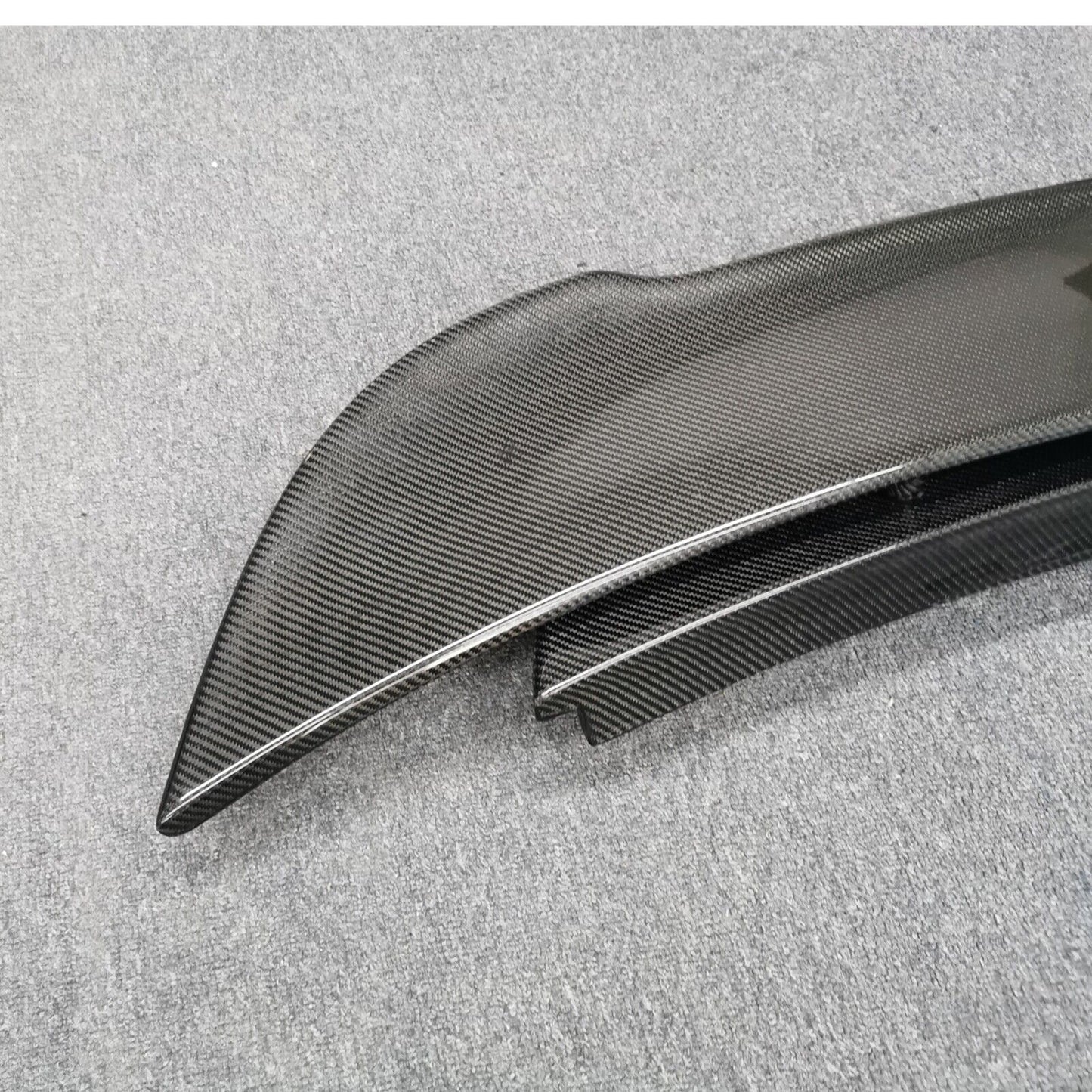 Real Carbon Fiber Rear Trunk Spoiler Wing Lip fits Porsche Panamera 970.2 2014-16